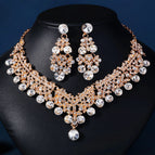 NS-J6524G necklace earrings
