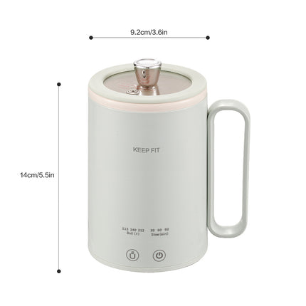 Portable Boiling Cup for Tea Mini Timing Electric Stew Kettle Electric Stew Health Cup Stew and Boiling Integrated Automatic Electric Boiling Cup
