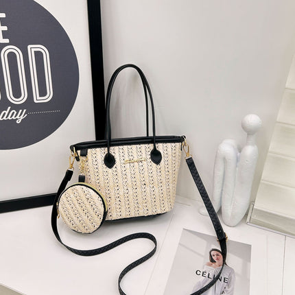 Handheld Small Bag 2025 New Fashion Quilted Women's Bag Casual Small Square Bag Single Shoulder Crossbody Bag Simple Mobile Phone Bag