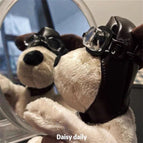 Large leather hat (for 23cm dogs)