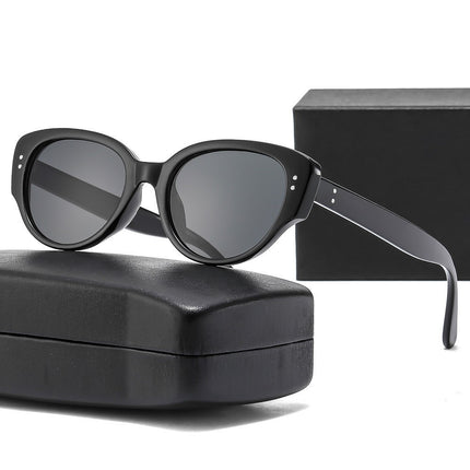 Sunglasses for Women, Retro Cat-Eye Fashion Stylish Small Frame Trendy Cool Sunglasses for Men 2025 New Sun Protection High-End Glasses