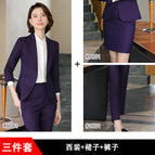 Purple [suit ten skirt ten pants]] / 3XL