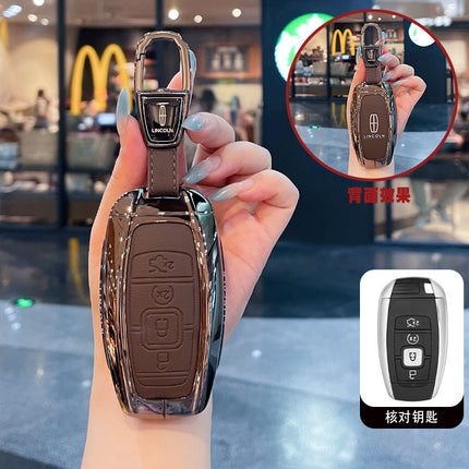 Suitable for Lincoln Adventurer Key Cover 24 Lincoln Z Navigator Aviator Mkz/Mkc Special Car Buckle Shell