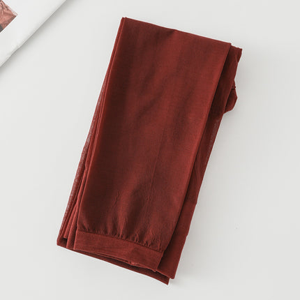 Summer Thin Fleshy Nine-point Silk Stockings Women's Wear-resistant Leg Artifact Natural Naked 6D Leggings Socks Not Feet