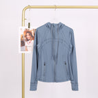 Dark blue hooded jacket / 10/XXL