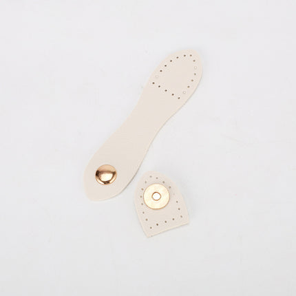 Magnetic buckle gourd-shaped buckle diy all-match simple stitching leather buckle luggage accessories in stock