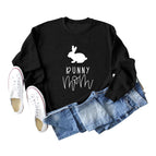 Black Sweatshirt (White font) / S
