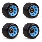 5832 pearlescent blue and black wire reel (95a) 4 pcs
