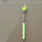 Telescopic finger reading stick yellow