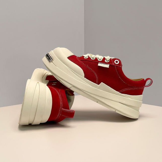 New Products, New Big-Toe Canvas Shoes for Men and Women, New Niche Design Couples, Thick-Soled Ugly Mickey Casual Sneakers for Women