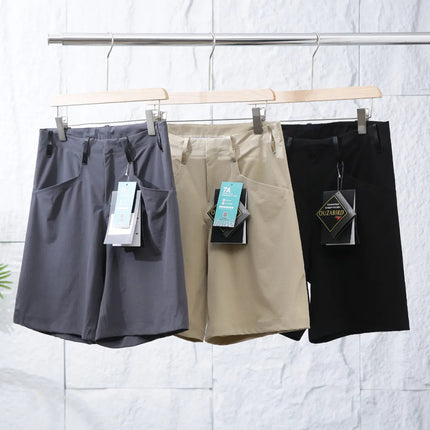 Summer Outdoor Men's Quick-drying Breathable Elastic Sports Casual Shorts Shorts Shorts Shorts with Laser Cut Full Pressure Adhesive Shorts