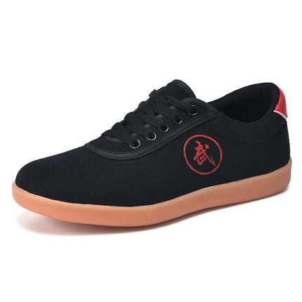 Large Size Tai Chi Shoes for Men and Women, Martial Arts Training Shoes, Soft-Soled Tai Chi Practice Shoes, Square Dance Shoes, Sports Shoes, Canvas Shoes