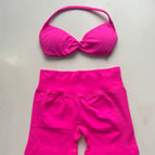 Bright purple suit [4572+short] / XS