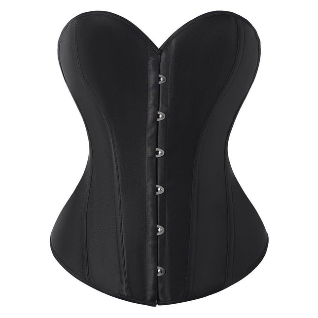Hot-Selling Classic Sexy Satin Waist-Cinching Slimming Fishbone Corset Direct Supply