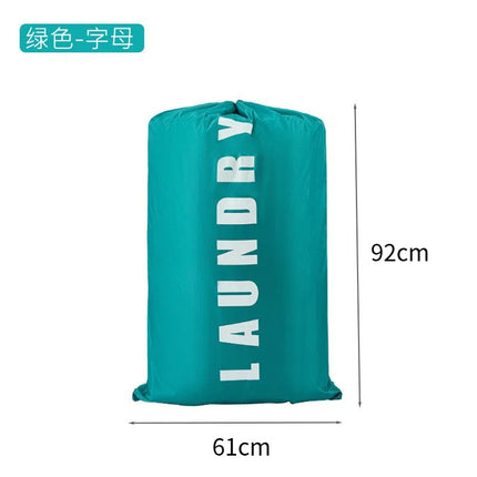 Cross-Border Storage Laundry Bag Waterproof Oxford Cloth Portable Travel Storage Bag Moving Drawstring Drawstring Dirty Clothes Bag