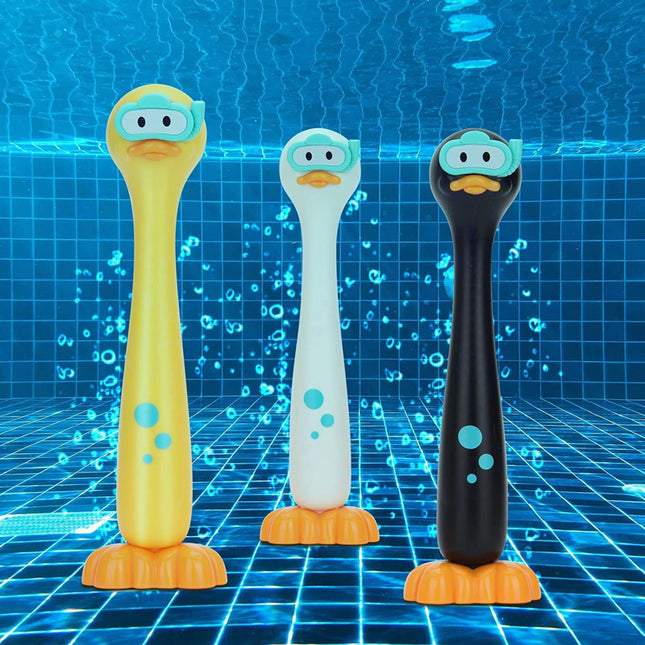 Children's Swimming Pool Water Play Toy Duck Diving Stick Diving Stick Underwater Submersion Air-Closed Training Auction Equipment