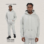 Sweatshirt (hooded style)-grey / S