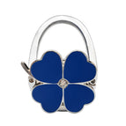 Four-leaf clover solid color dark blue
