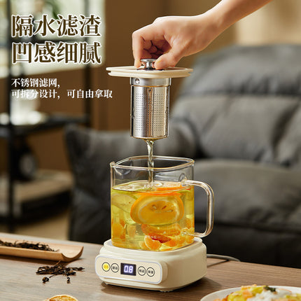 Health Pot Multi-functional New Household Glass Kettle Small Office Tea Maker Dormitory Flower Tea Pot Gift