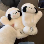 White-cute puppy