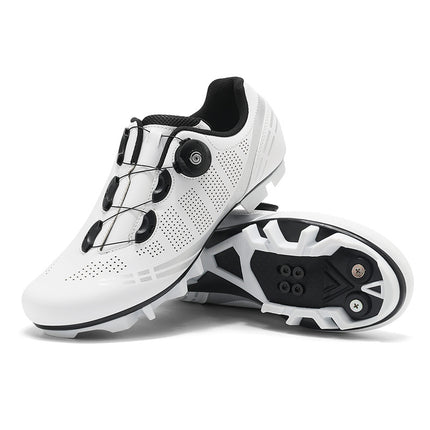 2025 New Road Bike Lock Shoe Set Hard-Soled Bicycle Shoes Lockless Cycling Shoes Power-Assisted Mountain Bike Lock Shoes for Men