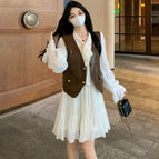 Brown vest / M [recommended 50-55kg ]