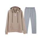 Khaki + light gray / S