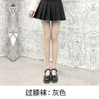 Over-the-knee socks [grey] / One size fits all