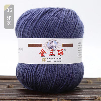 Jin Sanli acrylic baby line hand woven shoes cushion bag scarf diy hook shoes cushion wholesale specials