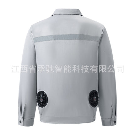 Summer Cooling Air Conditioning Clothing Outdoor Cooling Refrigeration Welding Work Clothes Work Uniform Fan Clothing with Fan Clothes