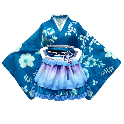 All Employees Lovelive Summer Festival Yukata Awakening Real Ji Haiwei Fruit Kimono Exported to Japan Jile Jingwan House