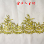 Golden gold stock, one yard price