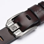 Wide needle gray buckle brown / 120cm