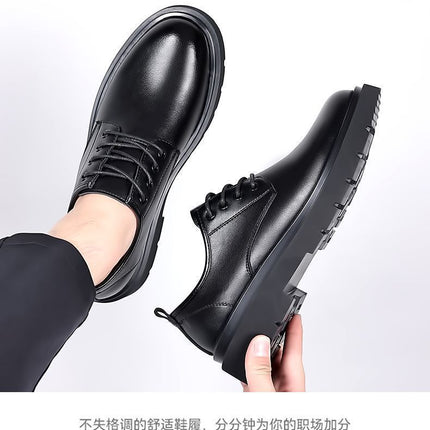[100% full cowhide] special clearance processing leather shoes men's shoes genuine leather soft bottom non-slip business casual shoes