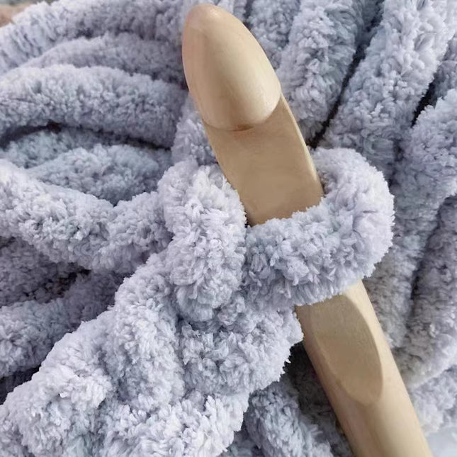 Cat Tail Extra Thick Ice Line Finger Knitting Scarf DIY Blanket Cat Nest Cushion Extra Thick Wool Ball