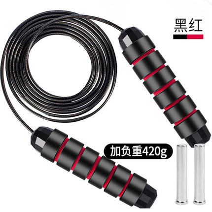 Special Competition Jump Rope for High School Entrance Exams, Steel Wire Rope for Students and Children, Amazon Cross-Border Bestseller, Weighted Bearing Pvc Jump Rope