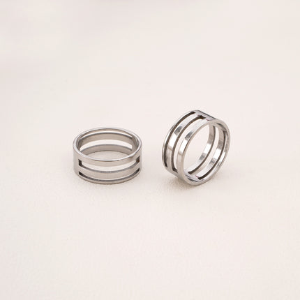 stainless steel ring auxiliary opening closed ring tool opener ring handmade diy material jewelry tool