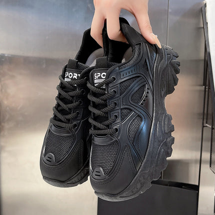 Feet Shoes Women's 2025 Spring and Autumn New Explosions All-match Casual Shoes sneaker Thick-soled White Shoes