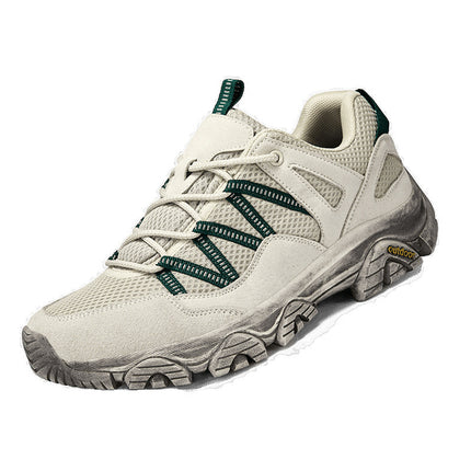 25 Four Seasons Sports Outdoor Shoes for Men and Couples Mesh Breathable Hiking Shoes for Women Off-Road Anti-Slip Hiking Jinjiang Cold Sticky Shoes