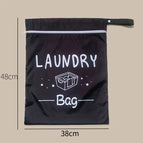 Laundry bag pattern one black