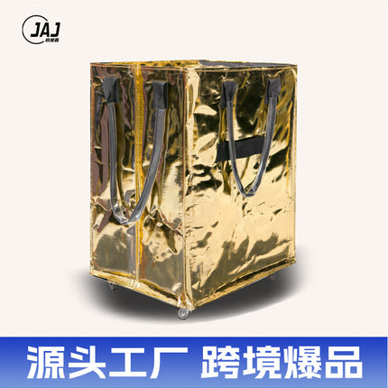 Grocery Shopping Cart Bag Supermarket Shopping Cart Camping Foldable Handcart Haiken Bag Multifunctional Wheeled Luggage Bag