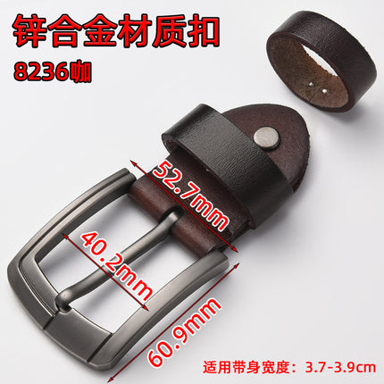 Men's Belt Buckle Pin Buckle Belt Buckle Head Waist Trousers Belt Buckle Head Leather Belt Belt Buckle Fittings