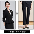 Black suit + pants / S