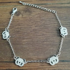 J04 flat panda anklet