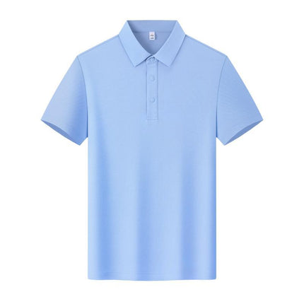 Summer Short-Sleeved Polo Shirt Work Clothes Custom T-Shirt Printed Logo Company Corporate Group Clothing Embroider Classy Business t