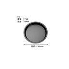 9inch carbon gold pizza pan-starry sky gray