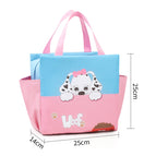 Tc34 [pink] cartoon bento bag on both sides