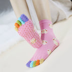 Color toe piggy pink