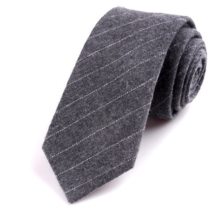 Korean Style Groom Best Man Casual Fashion Tie Groom Tie Men's Business Cotton Tie Men's Printed Tie
