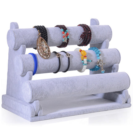 Three-layer Bracelet Rack Jewelry Rack Storage Hair Band Bracelet Bracelet Jewelry Rack Watch Shelf Jewelry Display Props